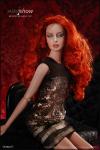 JAMIEshow - JAMIEshow - Wig Cap #9 Curly Red Hair - Perruque